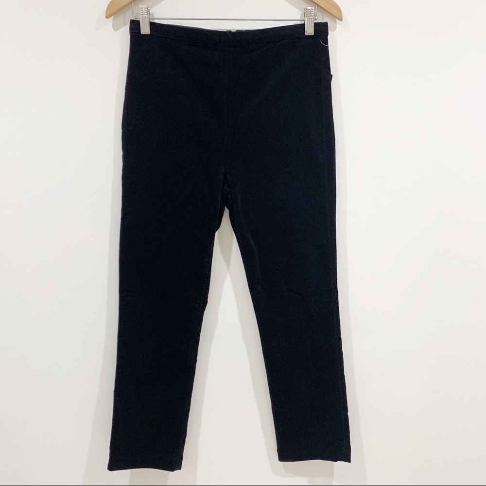 J Brand Natalie High Rise skinny crop black velvet - Picture 7 of 8